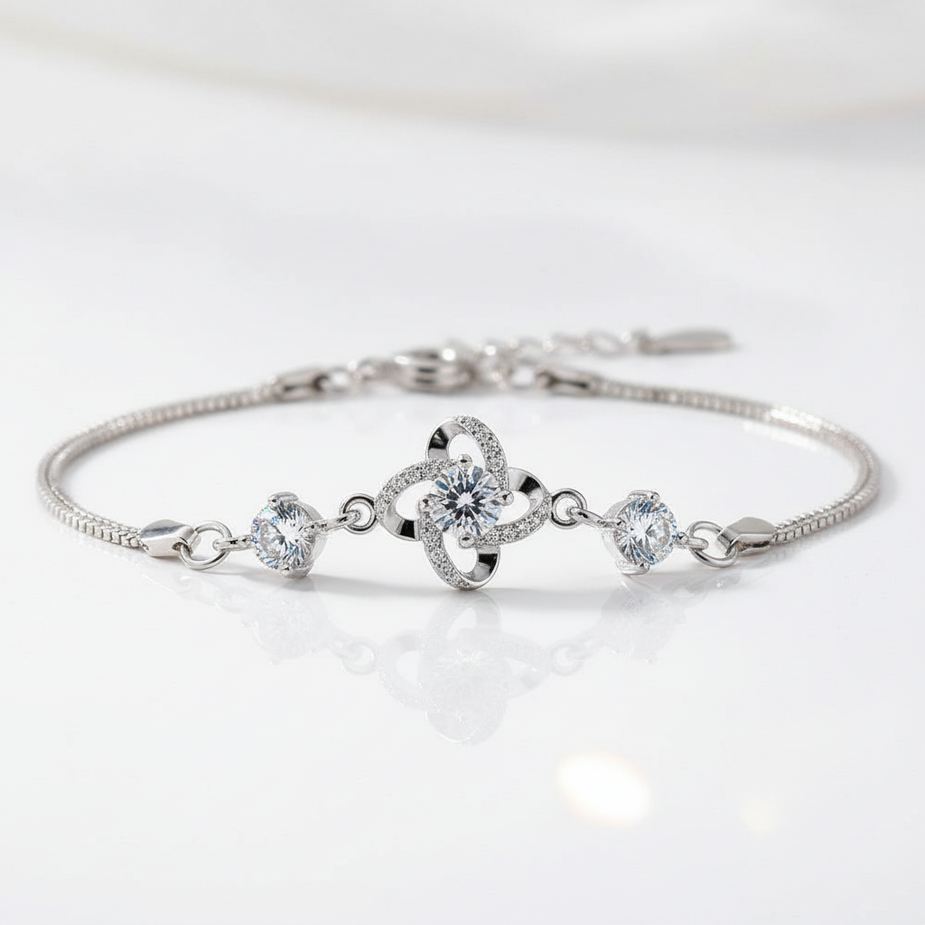 Round Diamond Option Space Love Bracelet-Black Diamonds New York