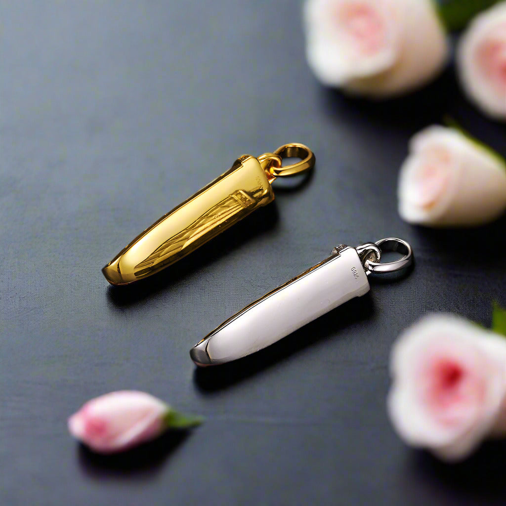 Empire Amulet With Pave Diamond Necklace-Black Diamonds New York