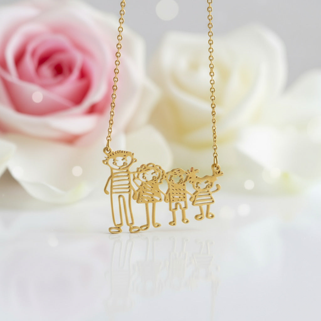 Design Your Own Custom Necklace-Black Diamonds New York