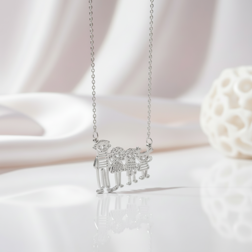 Design Your Own Custom Necklace-Black Diamonds New York