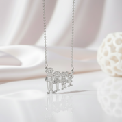Design Your Own Custom Necklace-Black Diamonds New York