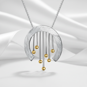 Vintage Curtain Pendant-Black Diamonds New York