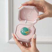 Swallow & Willow in Spring Wind Necklace-Black Diamonds New York