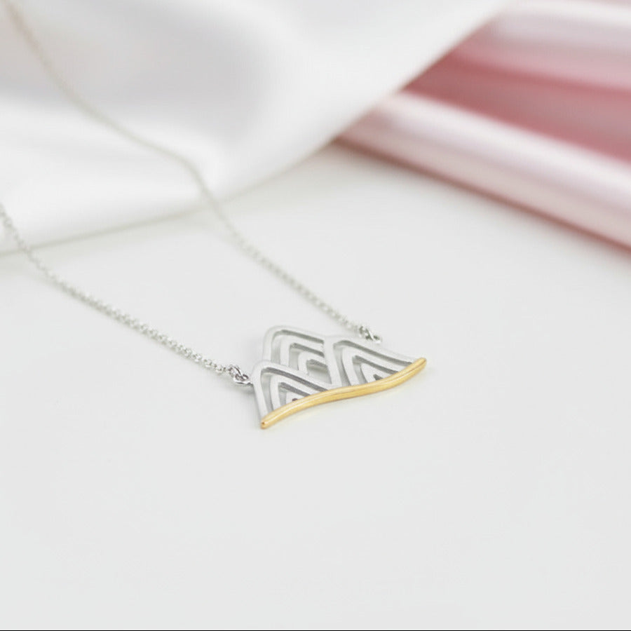 Mountain Necklace-Black Diamonds New York