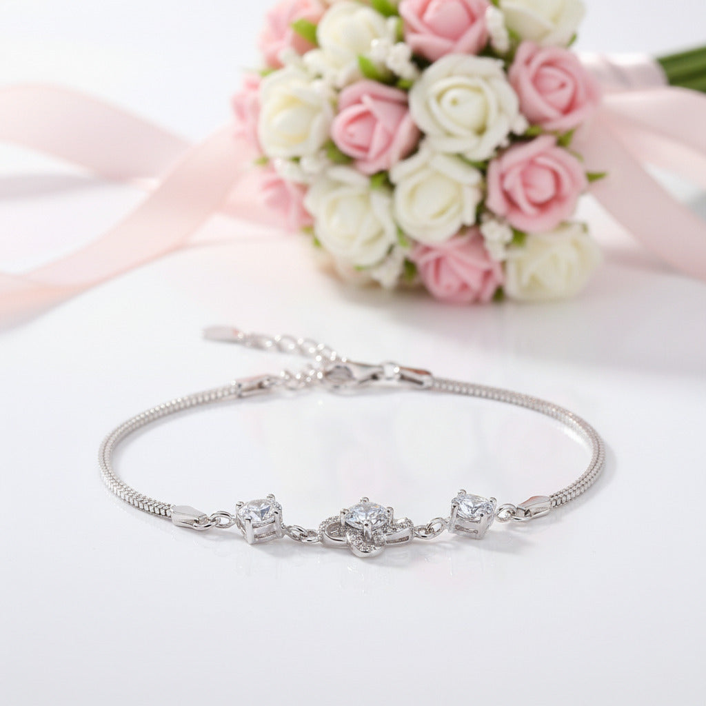 Round Diamond Option Space Love Bracelet-Black Diamonds New York