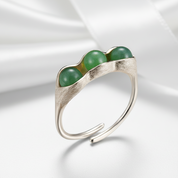 Pea Pods Ring-Black Diamonds New York
