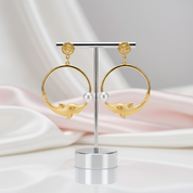 Joyful Dolphin Park Dangle Earrings-Black Diamonds New York