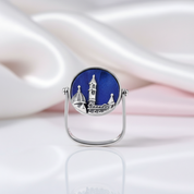 Florence Cathedral Gemstone Ring-Black Diamonds New York