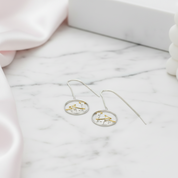Jiangnan Town Dangle Earrings-Black Diamonds New York