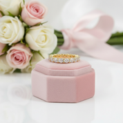 2.2 Ct 3mm Full Brilliant Diamond Band-Black Diamonds New York