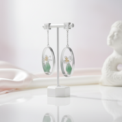 Whispers Drop Earrings-Black Diamonds New York