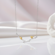 Birds on Branch Necklace-Black Diamonds New York