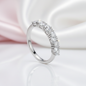 1.0 Ct Heart Cut Diamond Option Wedding Band-Black Diamonds New York