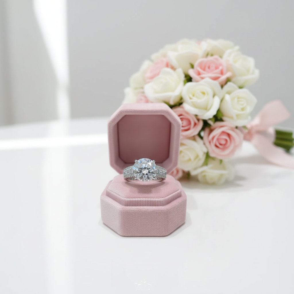 Classic 10 Ct Diamond Option Wedding Ring-Black Diamonds New York