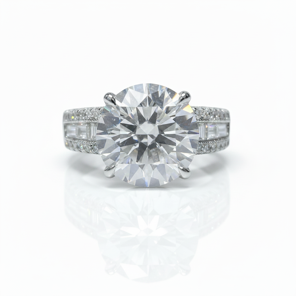 Classic 10 Ct Diamond Option Wedding Ring-Black Diamonds New York