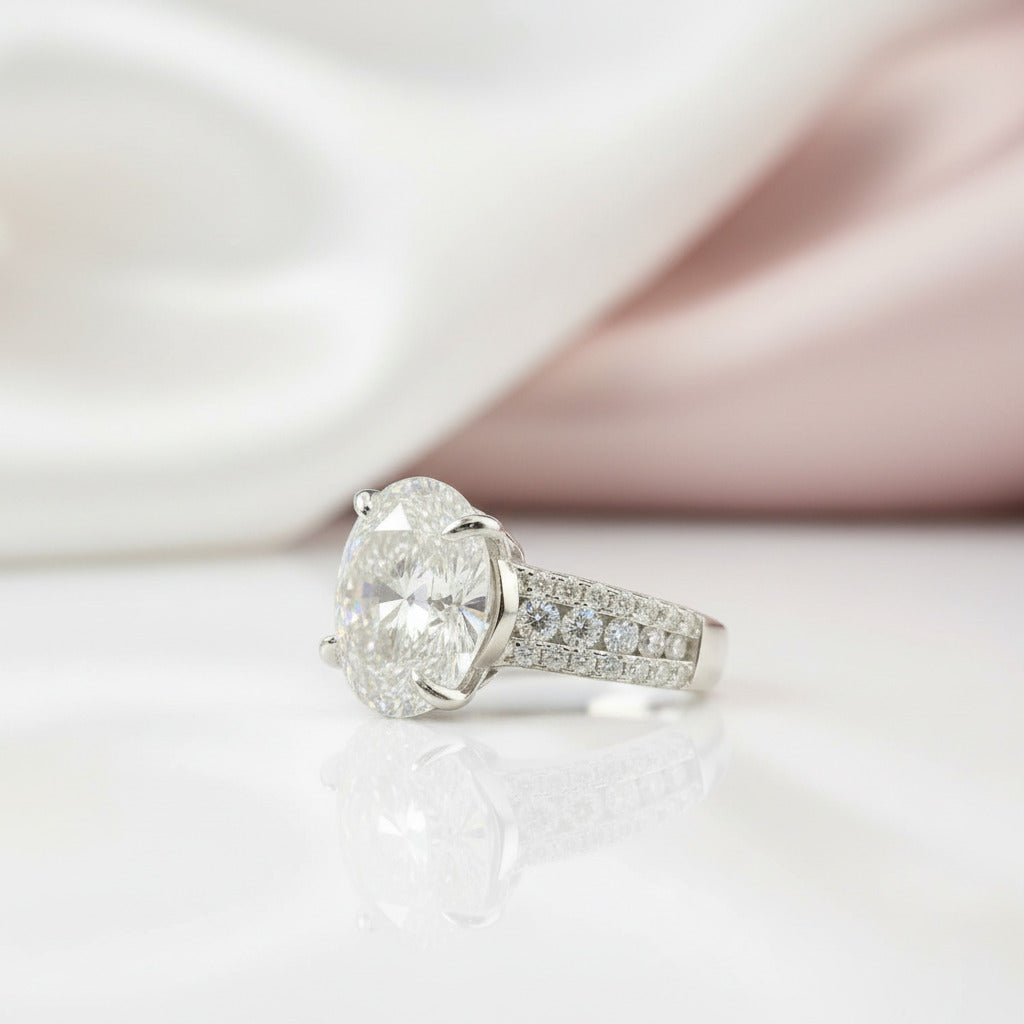 Classic 10 Ct Diamond Option Wedding Ring-Black Diamonds New York