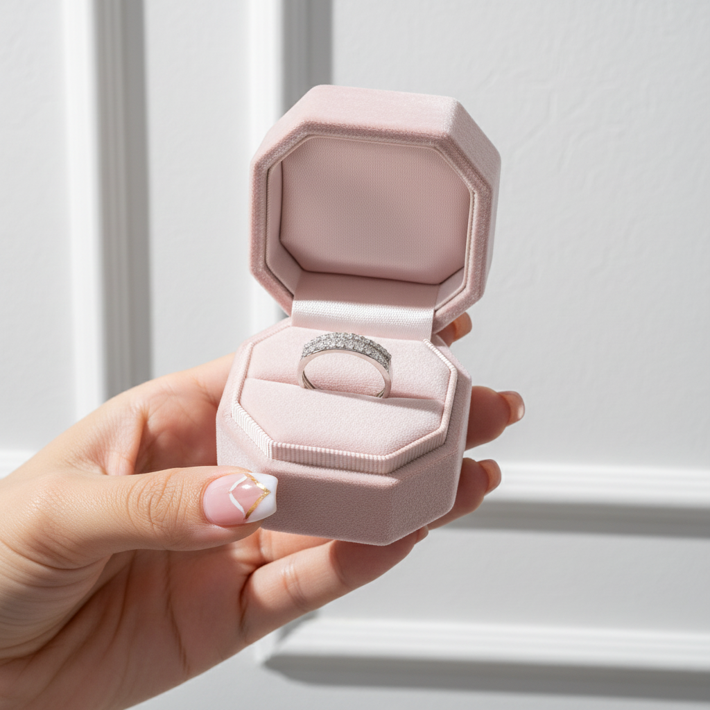 Classic 18k White Gold 0.48 Ctw Natural Diamond Engagement Ring-Black Diamonds New York