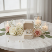 Classic Diamond Snake Buckle Earrings-Black Diamonds New York