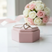 Classic and Romantic Bracelet with Diamond-Black Diamonds New York