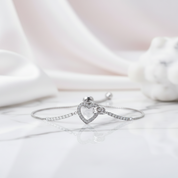 Classic and Romantic Bracelet with Diamond Option-Black Diamonds New York
