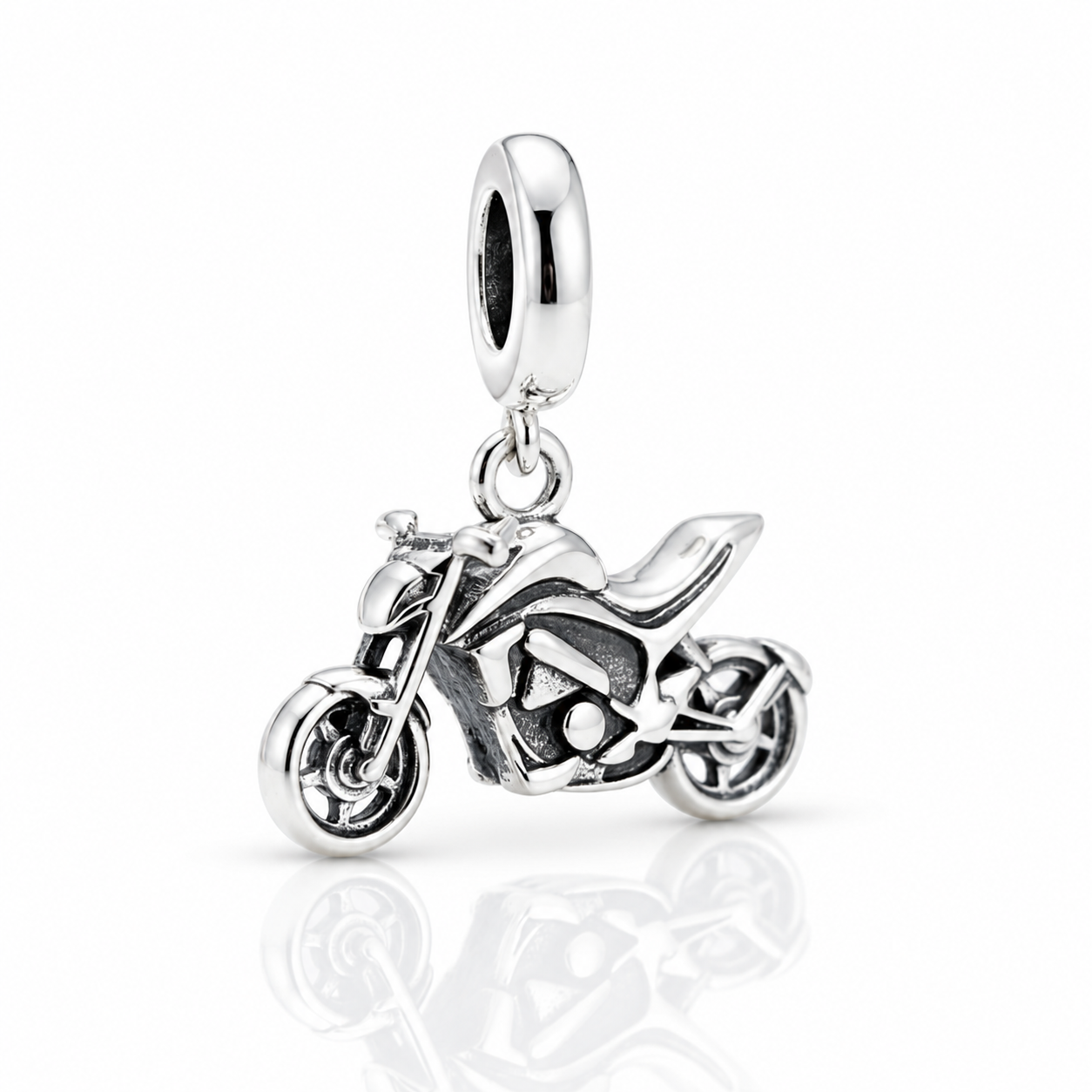 Classical Transportation Charm Beads-Black Diamonds New York
