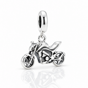 Classical Transportation Charm Beads-Black Diamonds New York