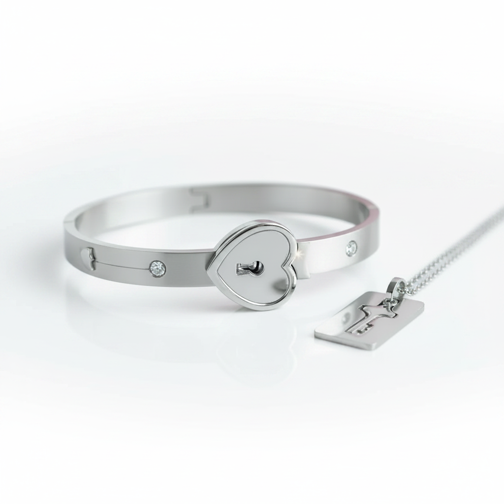 Couple's Matching Romantic Bracelet with Diamond Option-Black Diamonds New York