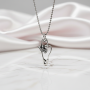 Crown Bear Pin Pendant-Black Diamonds New York