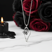 Crown Bear Pin Pendant-Black Diamonds New York