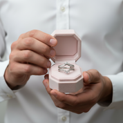 Crown Round Diamond Option Women's Ring Enhancer-Black Diamonds New York