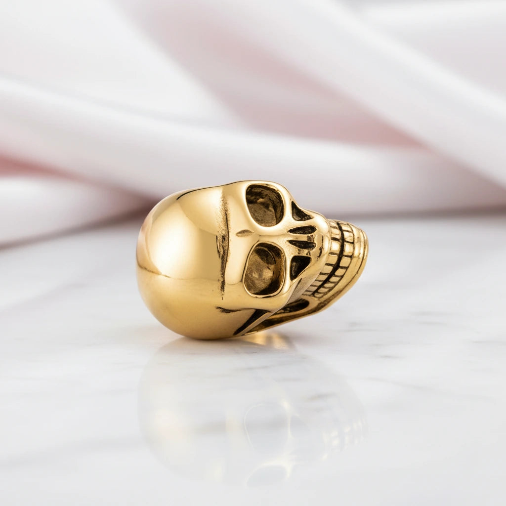 Crown Skull King Rebel Charm Series-Black Diamonds New York