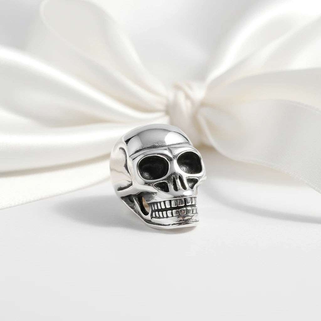 Crown Skull King Rebel Charm Series-Black Diamonds New York