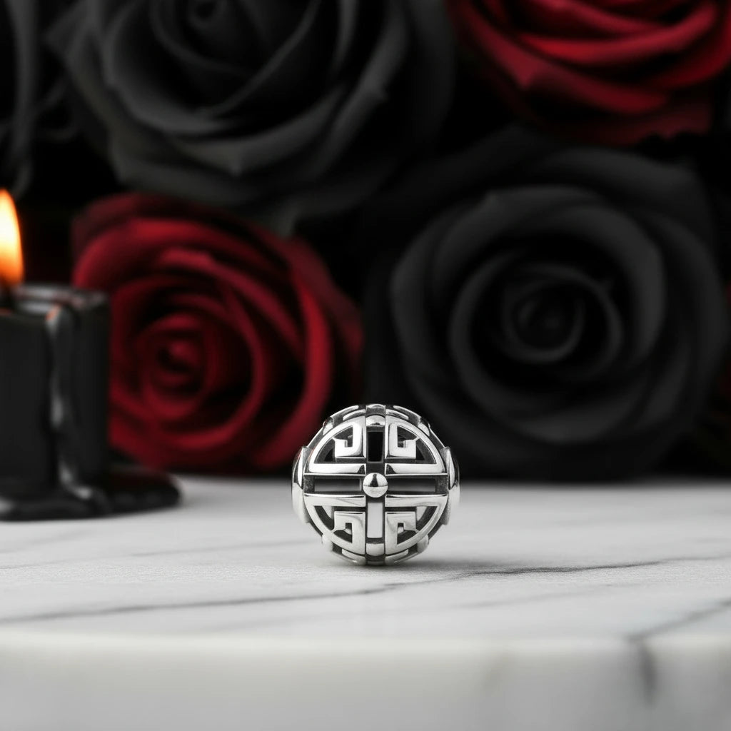 Crown Skull King Rebel Charm Series-Black Diamonds New York