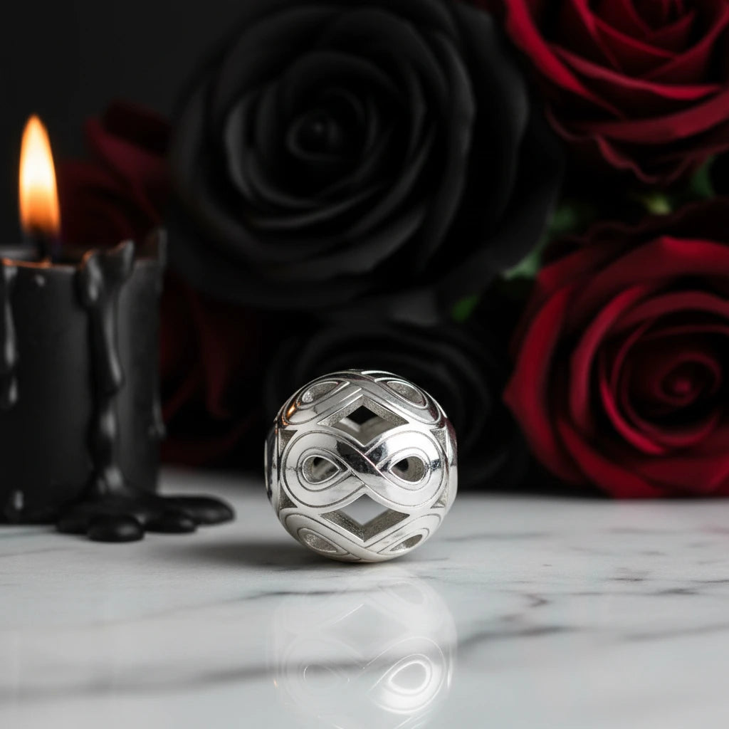 Crown Skull King Rebel Charm Series-Black Diamonds New York