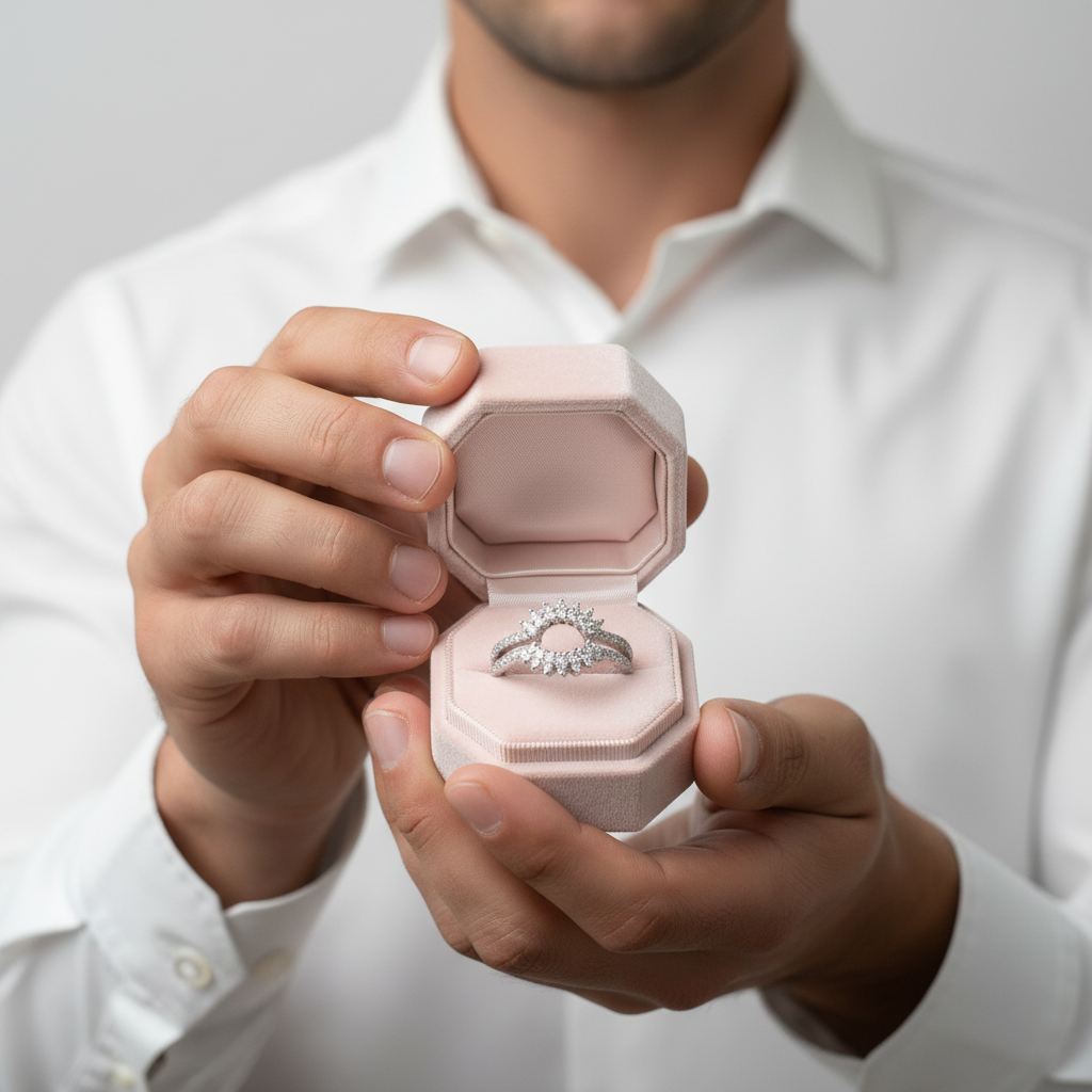 Dainty Sunflower Diamond Ring Enhancer-Black Diamonds New York