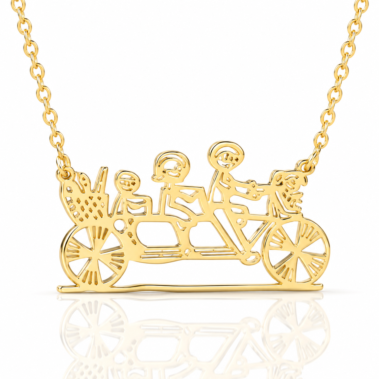 Design Your Own Custom Necklace-Black Diamonds New York