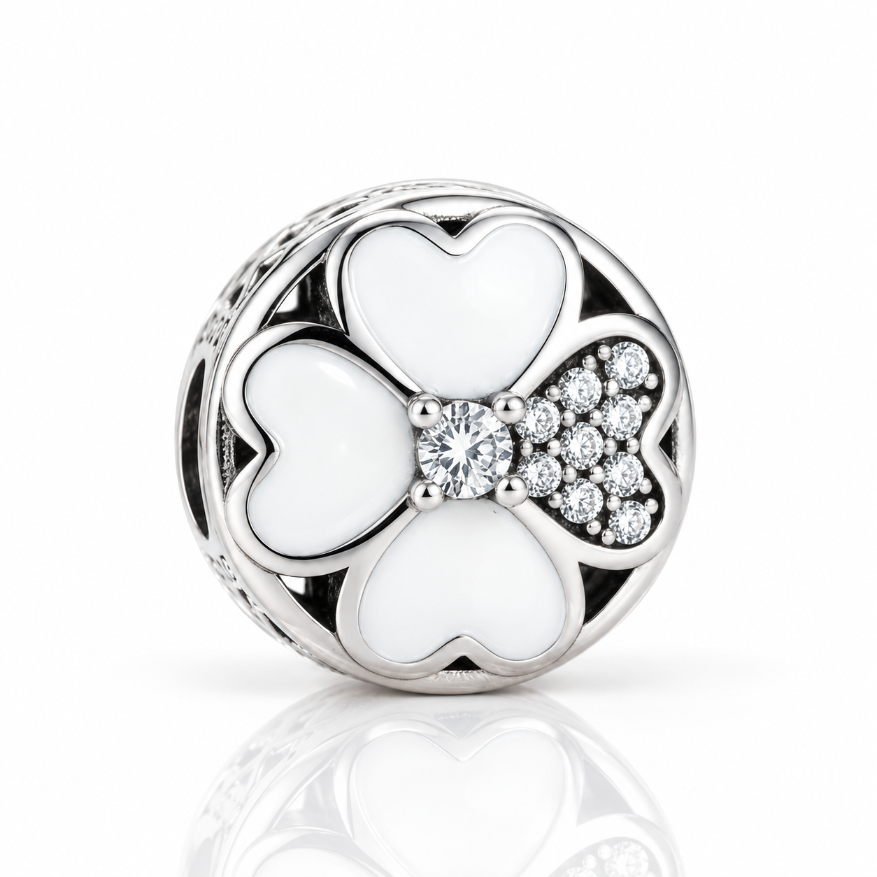Diamond Option Heart Romantic Bead-Black Diamonds New York