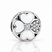 Diamond Option Heart Romantic Bead-Black Diamonds New York