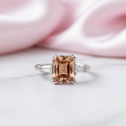 Diaspore Gemstone Color Change Ring-Black Diamonds New York