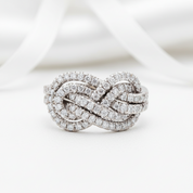 Elegant Anniversary Diamond Option Wedding Band-Black Diamonds New York