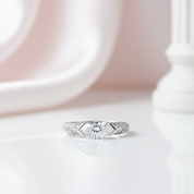 Elegant Marquise-cut Diamond Option Engagement Ring-Black Diamonds New York