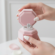 Emerald Cut Engagement Ring and Wedding Band-Black Diamonds New York