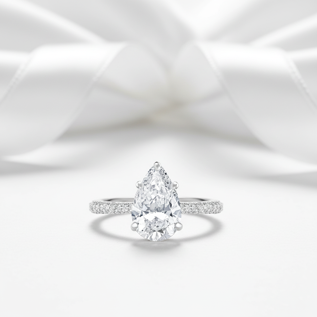 Exquisite 5.0 Ctw Diamond Option Engagement Ring-Black Diamonds New York