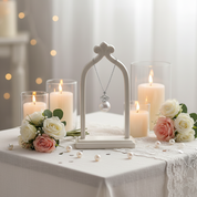 Freshwater Pearl Crown Pendant Necklace-Black Diamonds New York