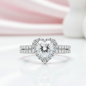 1ct Heart Cut Diamond Ring-Black Diamonds New York