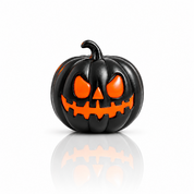Glow in the Dark Pumpkin Lantern Charm-Black Diamonds New York