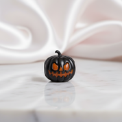 Glow in the Dark Pumpkin Lantern Charm-Black Diamonds New York