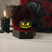 Glow in the Dark Pumpkin Lantern Charm-Black Diamonds New York