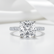 Gorgeous Round Cut Diamond Option Engagement Ring-Black Diamonds New York