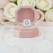 Gorgeous Round Cut Diamond Option Engagement Ring-Black Diamonds New York